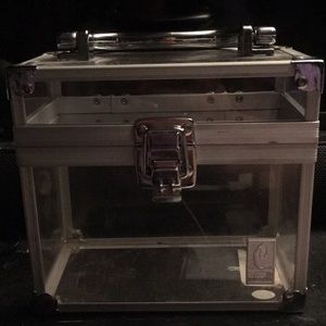 Clear small makeup case
